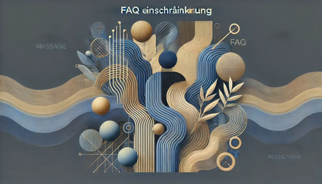Thai-Massage Einschränkungen